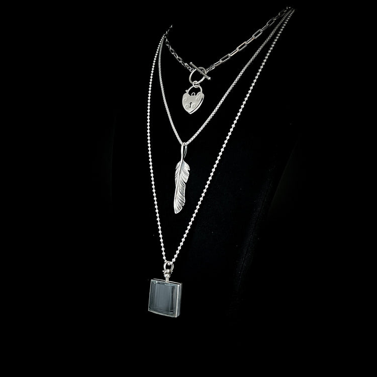 ASHES OF HIS HOODIE collection. A sterling silver shrine to bad breakups, good riddance, and the art of not texting back.