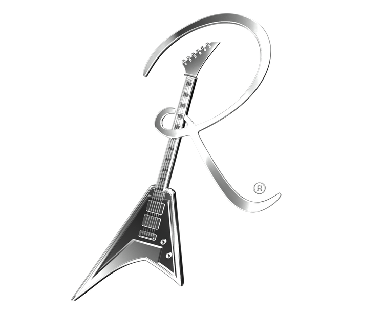 ROCKSTAR★REFINEMENTS™ R logo with electric V guitar — LATEST RELEASES collection