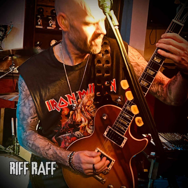 Artist wearing Rockstar Refinements jewellery
