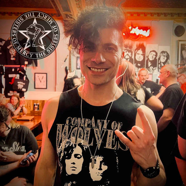 Artist wearing Rockstar Refinements jewellery