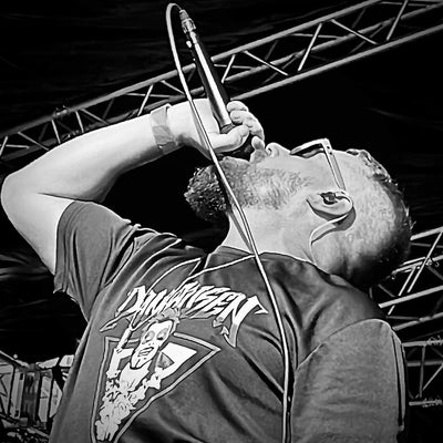 Bob James from Eleventh Hour wearing 'ONE HIT WONDER'