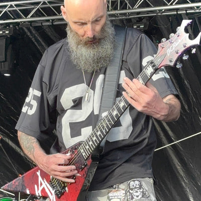 Stuart "Rage" Dixon wearing