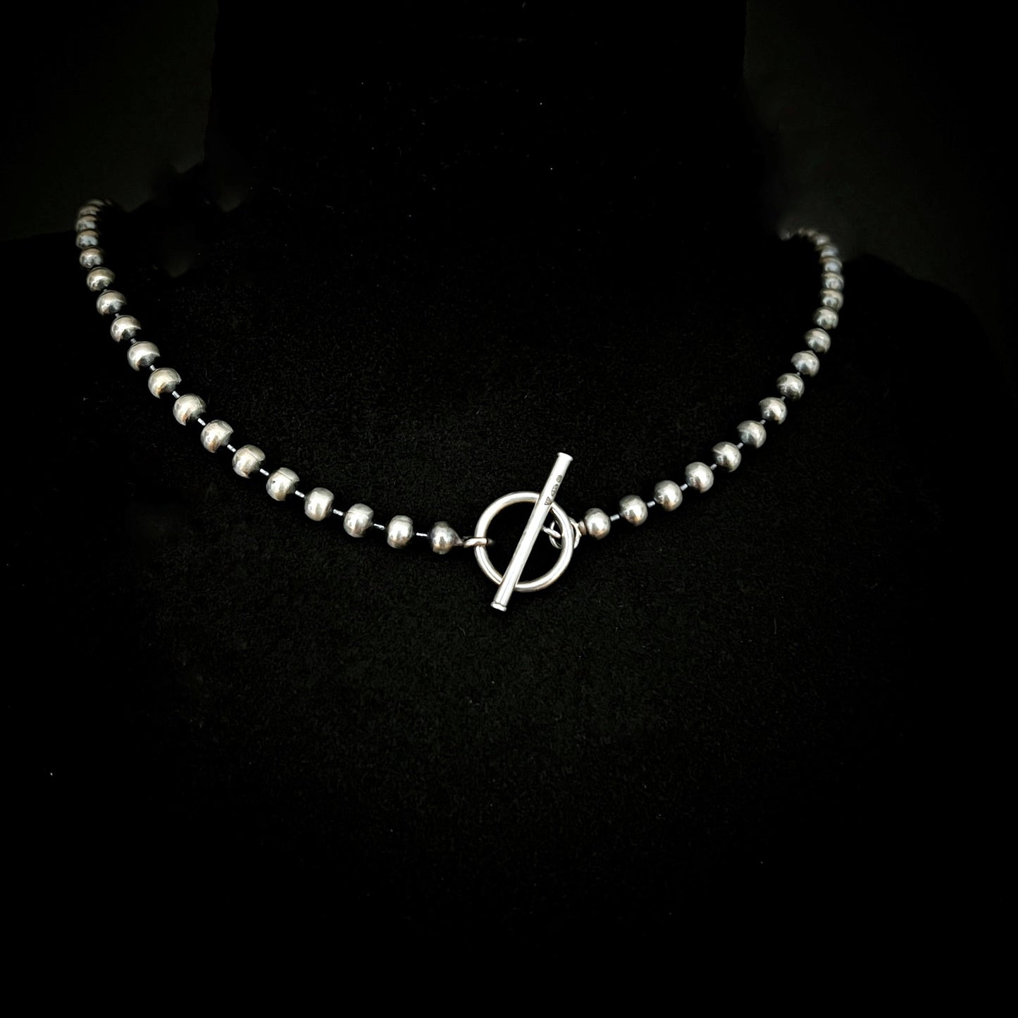 LAYER SLAYER 5mm ball chain in an oxidised finish