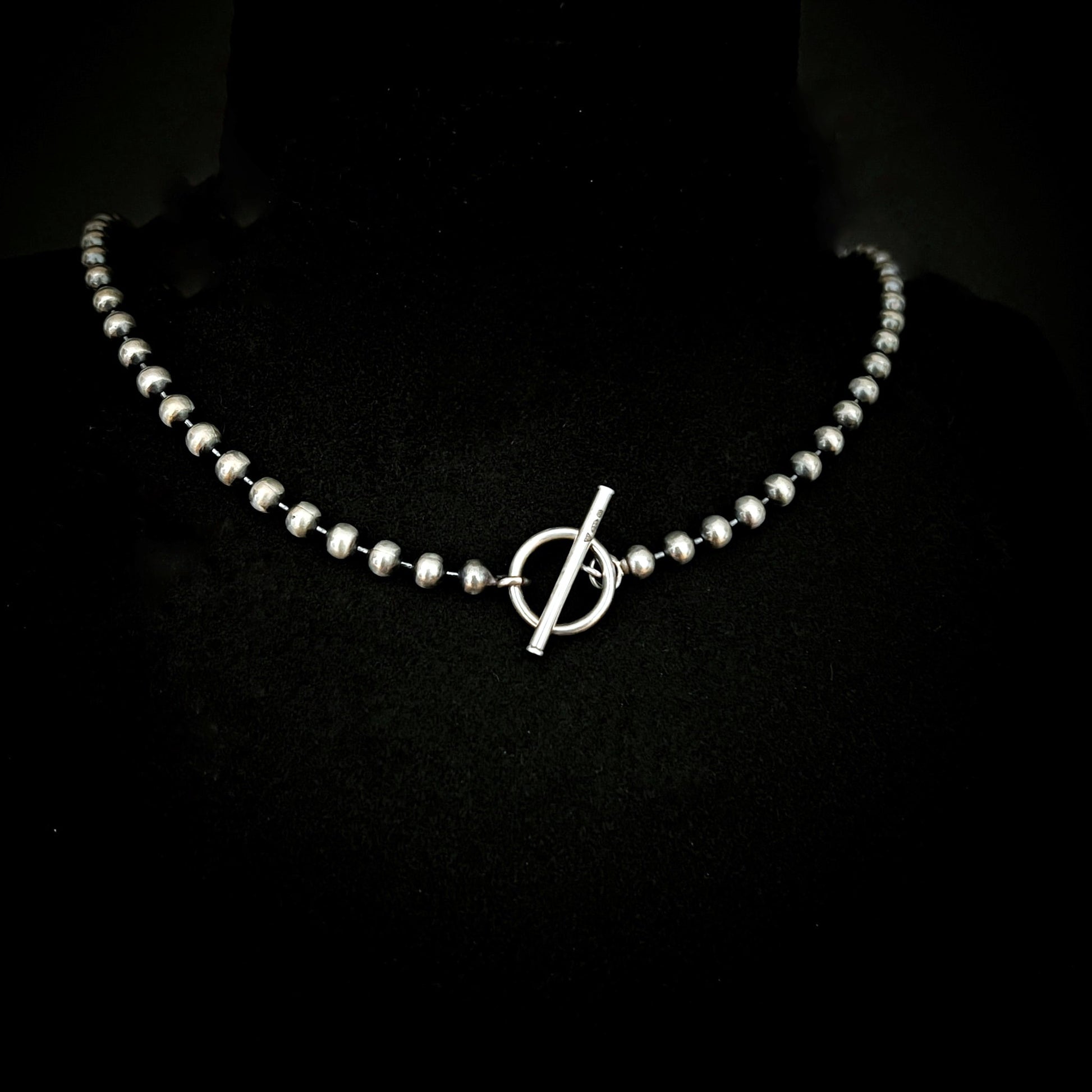 LAYER SLAYER 5mm ball chain in an oxidised finish