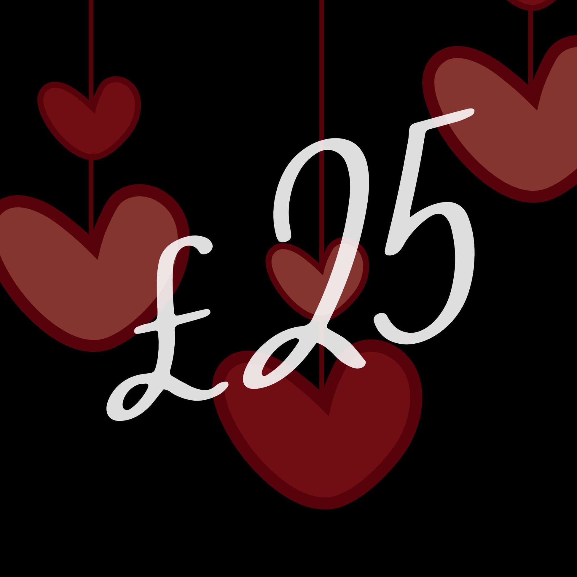 Gift voucher denomination — £25 ROCKSTAR★REFINEMENTS