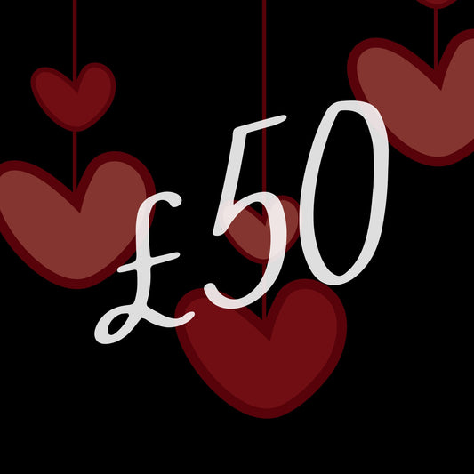 Gift voucher denomination — £50 ROCKSTAR★REFINEMENTS