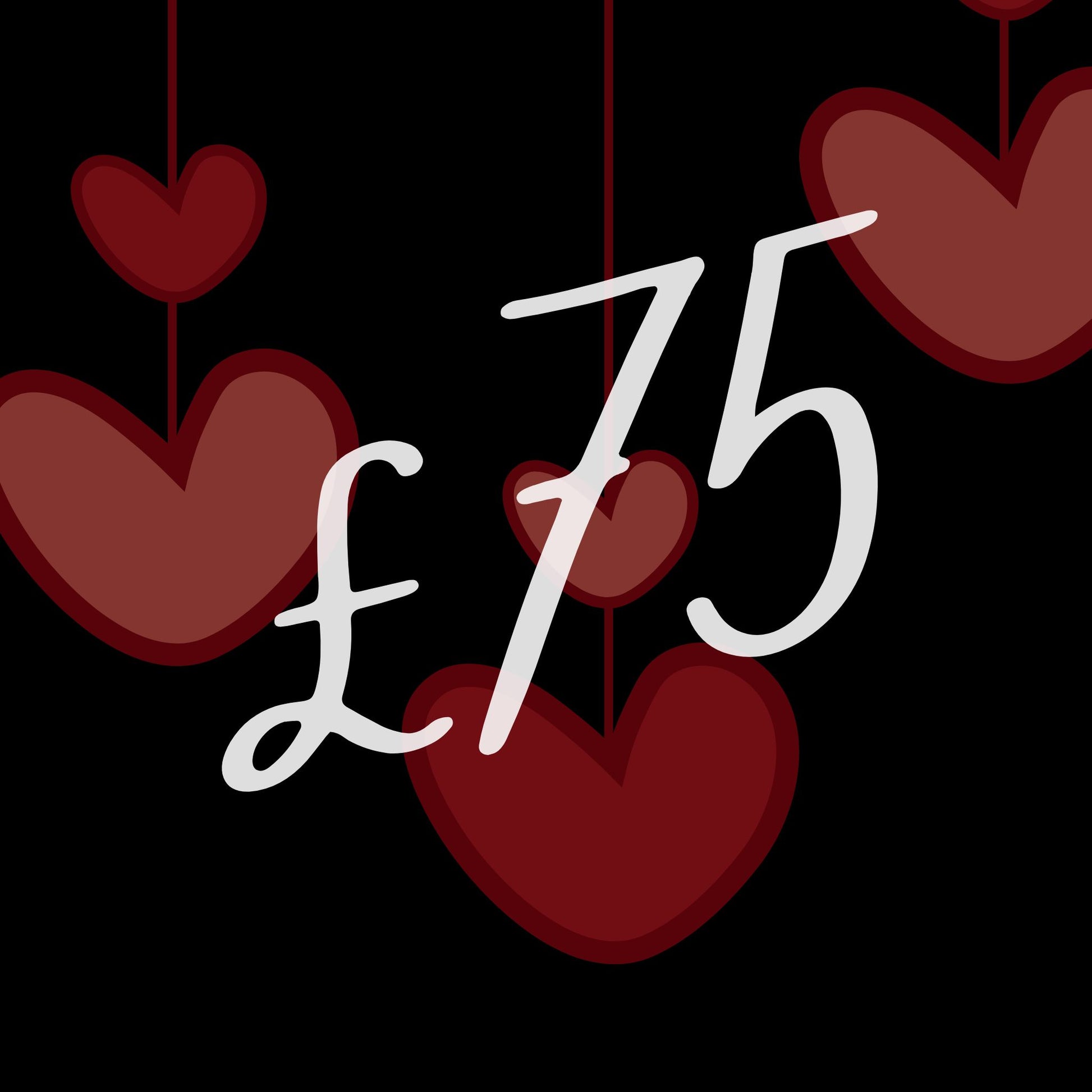 Gift voucher denomination — £75 ROCKSTAR★REFINEMENTS