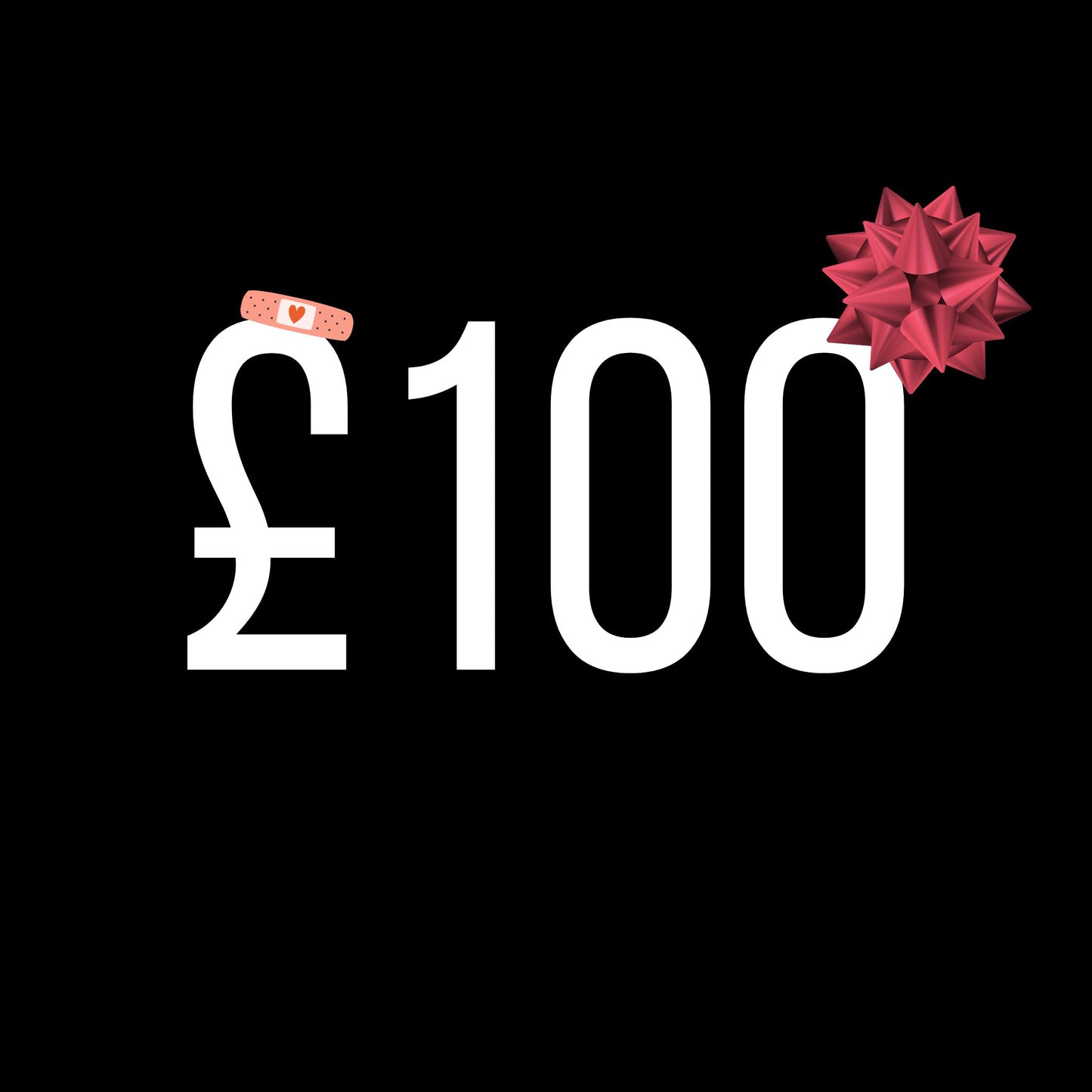 Gift voucher denomination — £100 ROCKSTAR★REFINEMENTS