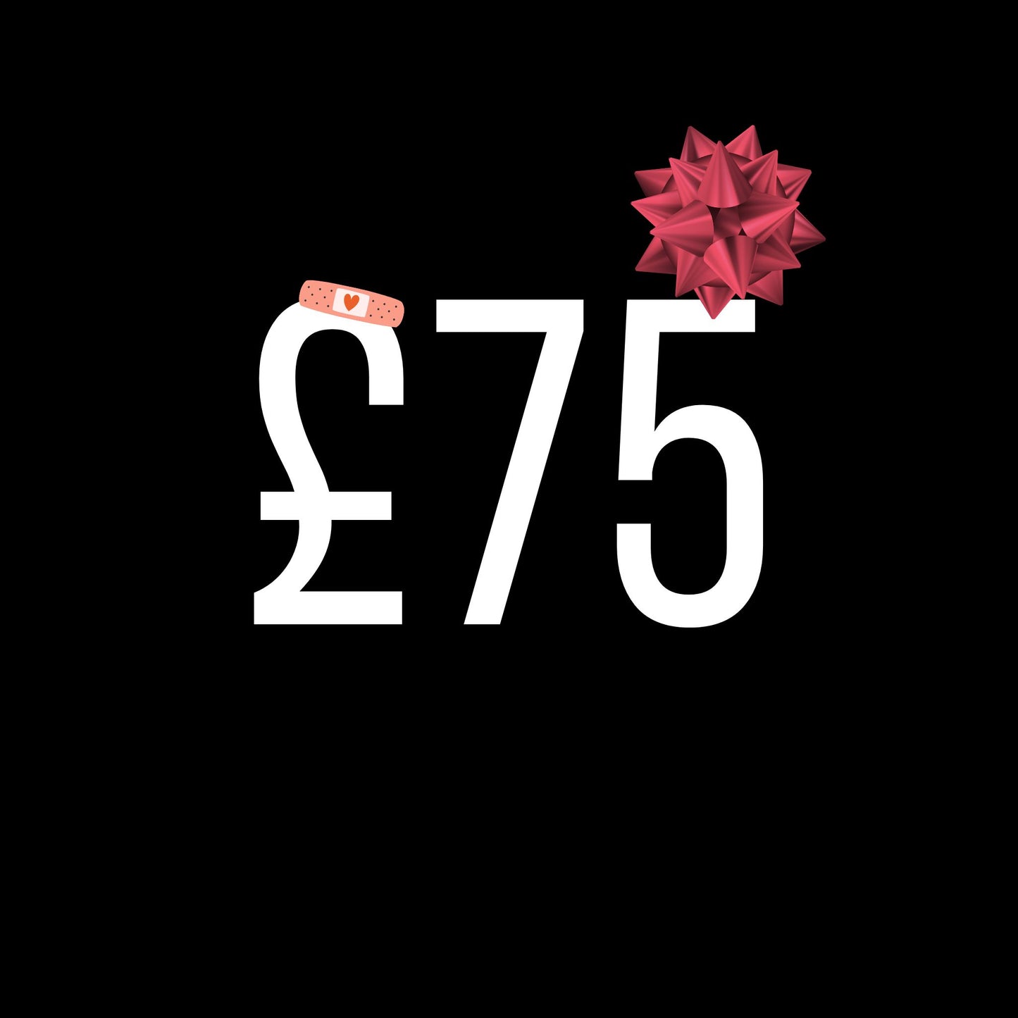 Gift voucher denomination — £75 ROCKSTAR★REFINEMENTS